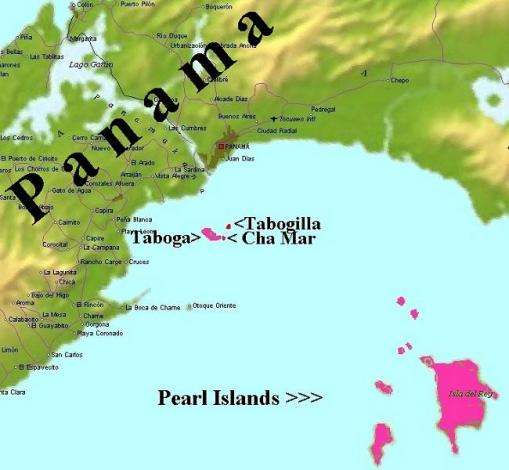 Karte_Taboga_Insel_Komplex_Panama